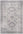Grey Oriental Design Living Room Rug