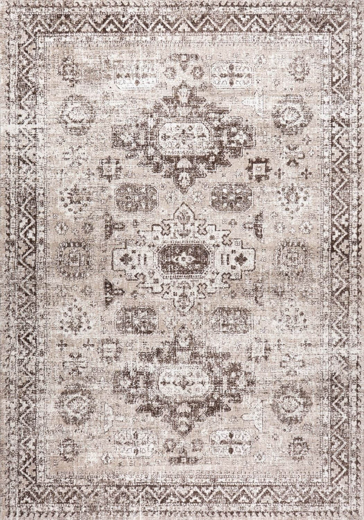 Montana Vintage Beige Rug, fade-resistant, stain-resistant, easy to clean, eco-friendly | The Rugs