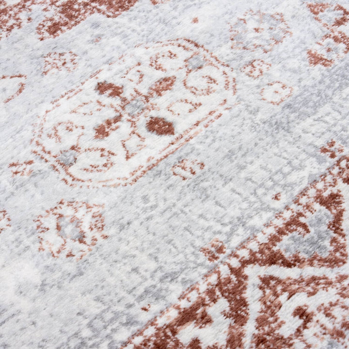 Abstract Montana Rose Vintage Rug, Satin-Resistant, Fade-Resistant, Easy To clean, Eco-Friendly | The Rugs