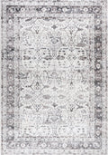 Montana Bordered Grey Rug | 4070
