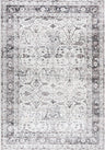Montana Bordered Grey Rug, fade-resistant, stain-resistant, easy care rug|The Rugs