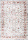 Montana Bordered Rose Rug, fade-resistant, stain-resistant, easy care rug|The Rugs