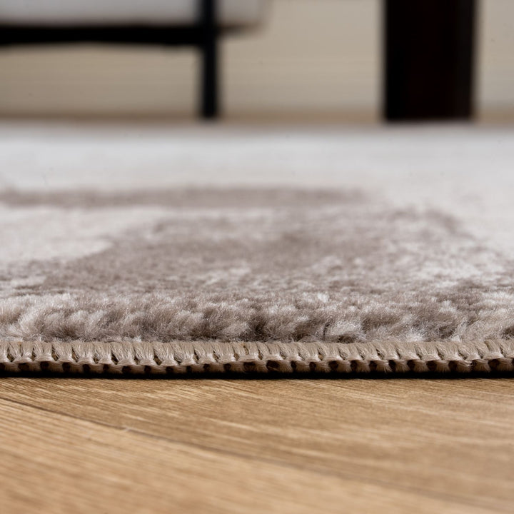 Elaris Abstract Beige Rug, abstract design, non-shedding, easy to clean, eco-friendly|The Rugs