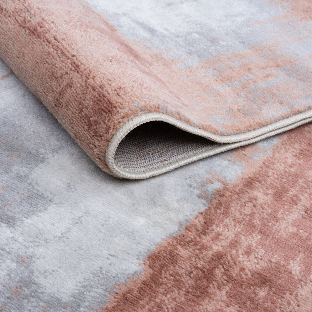 Elaris Abstract Rose Rug, Abstract, hard-wearing, non-shedding, stain-resistant | The Rugs