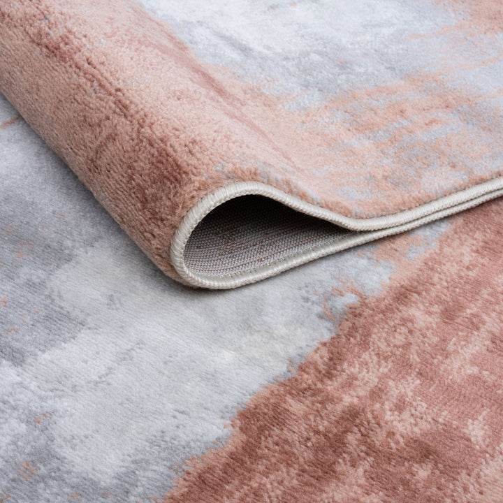 Elaris Abstract Rose Rug, Abstract, hard-wearing, non-shedding, stain-resistant | The Rugs