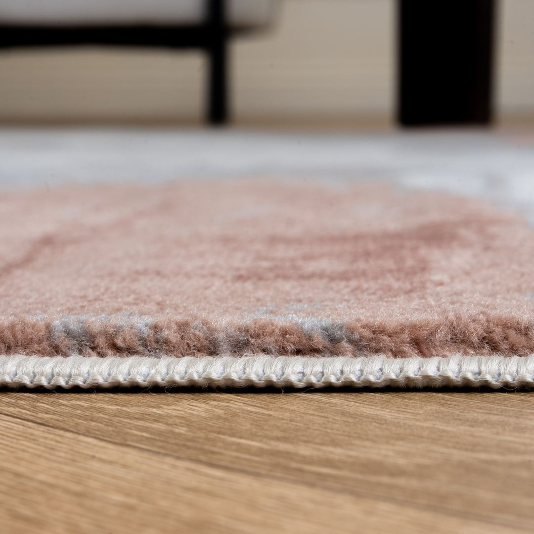 Elaris Abstract Rose Rug, Abstract, hard-wearing, non-shedding, stain-resistant | The Rugs