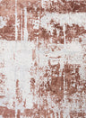 Elaris rose abstract rug, jute backing, anti-static, non-shedding | The Rugs