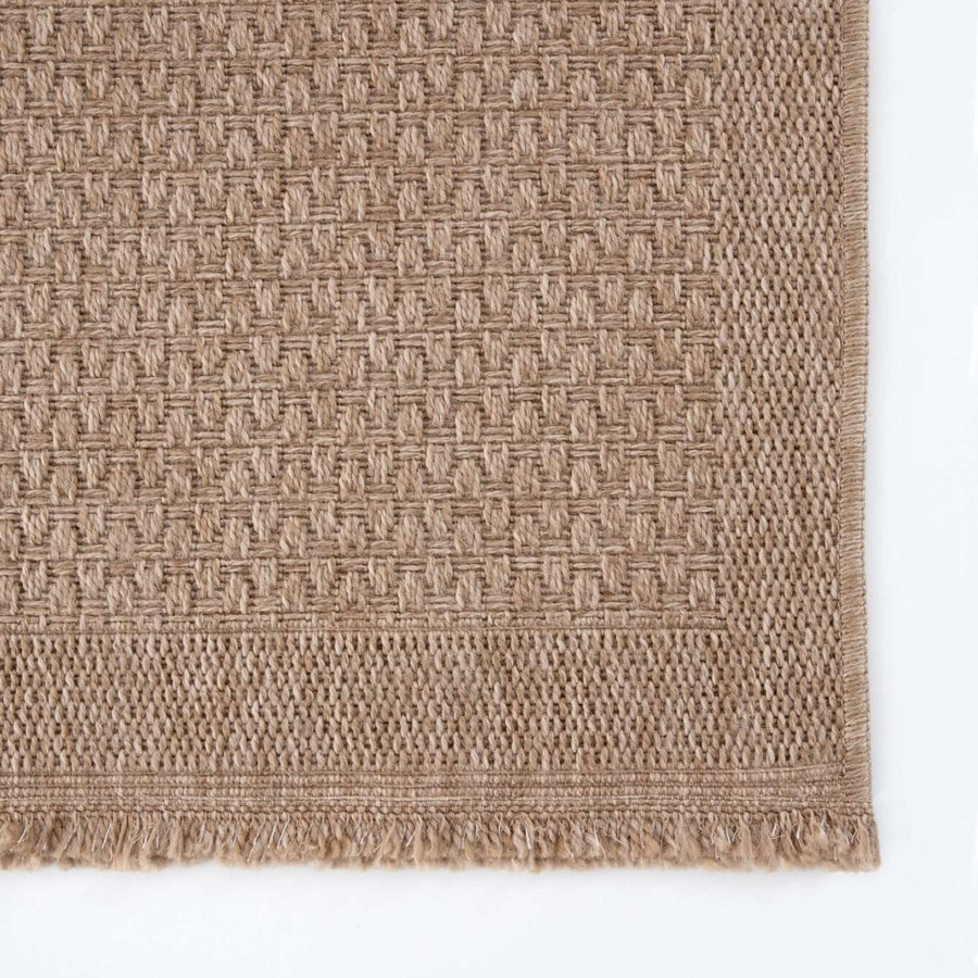 Jute-Look Outdoor Rug: Neutral Garden Elegance | Shop Now – The Rugs