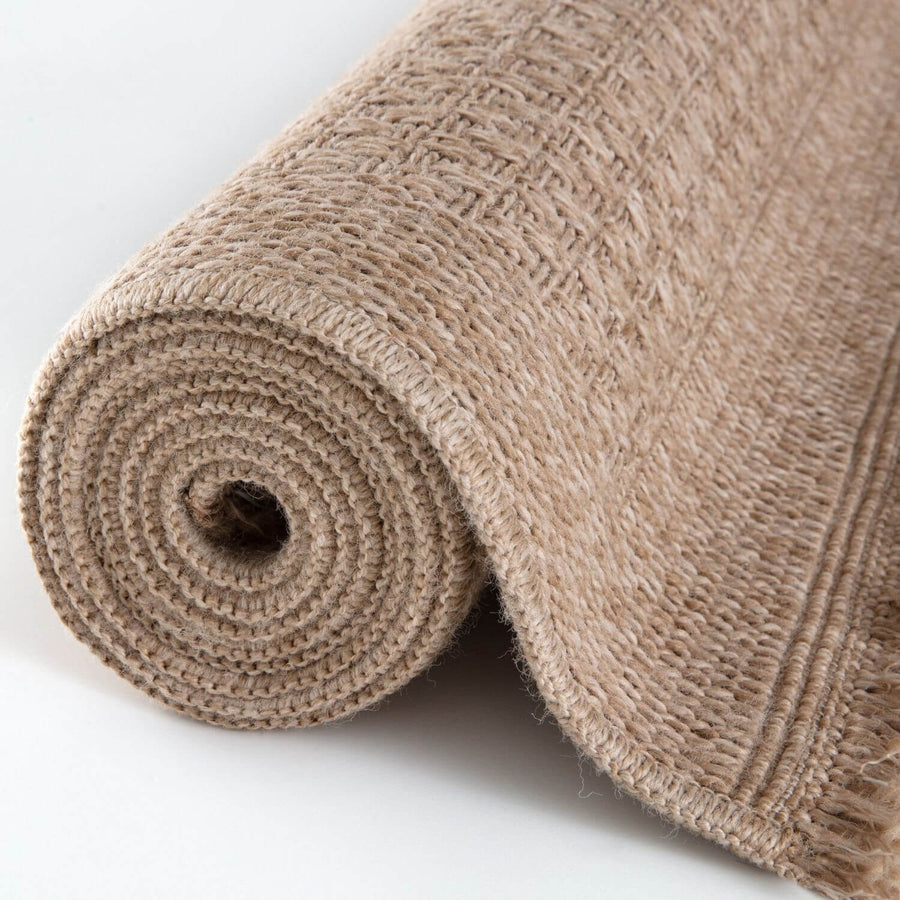 Jute-Look Outdoor Rug: Neutral Garden Elegance | Shop Now – The Rugs