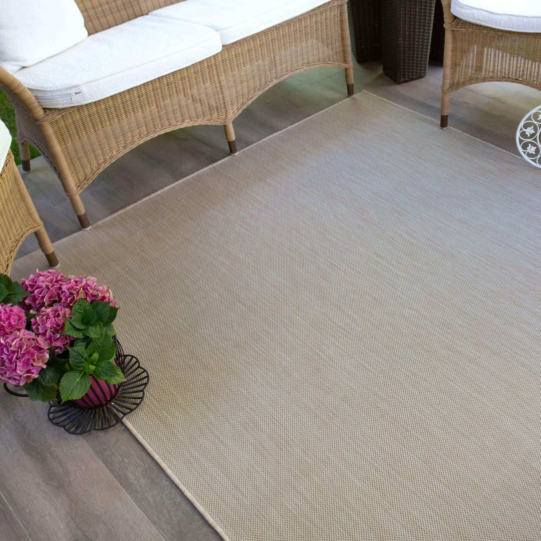 Beige Outdoor Rug for Garden & Patio | Durable & Stylish