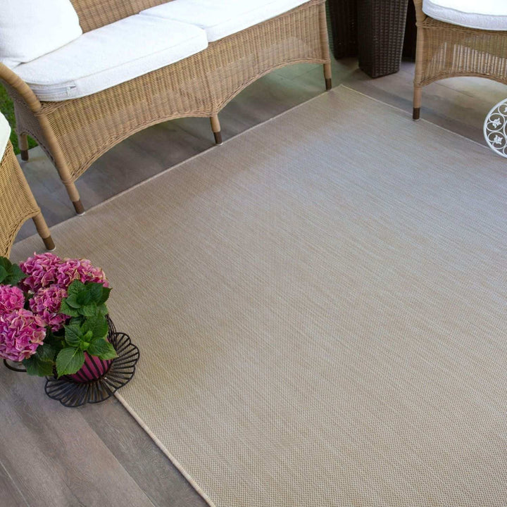 Beige Outdoor Rug for Garden & Patio | Durable & Stylish