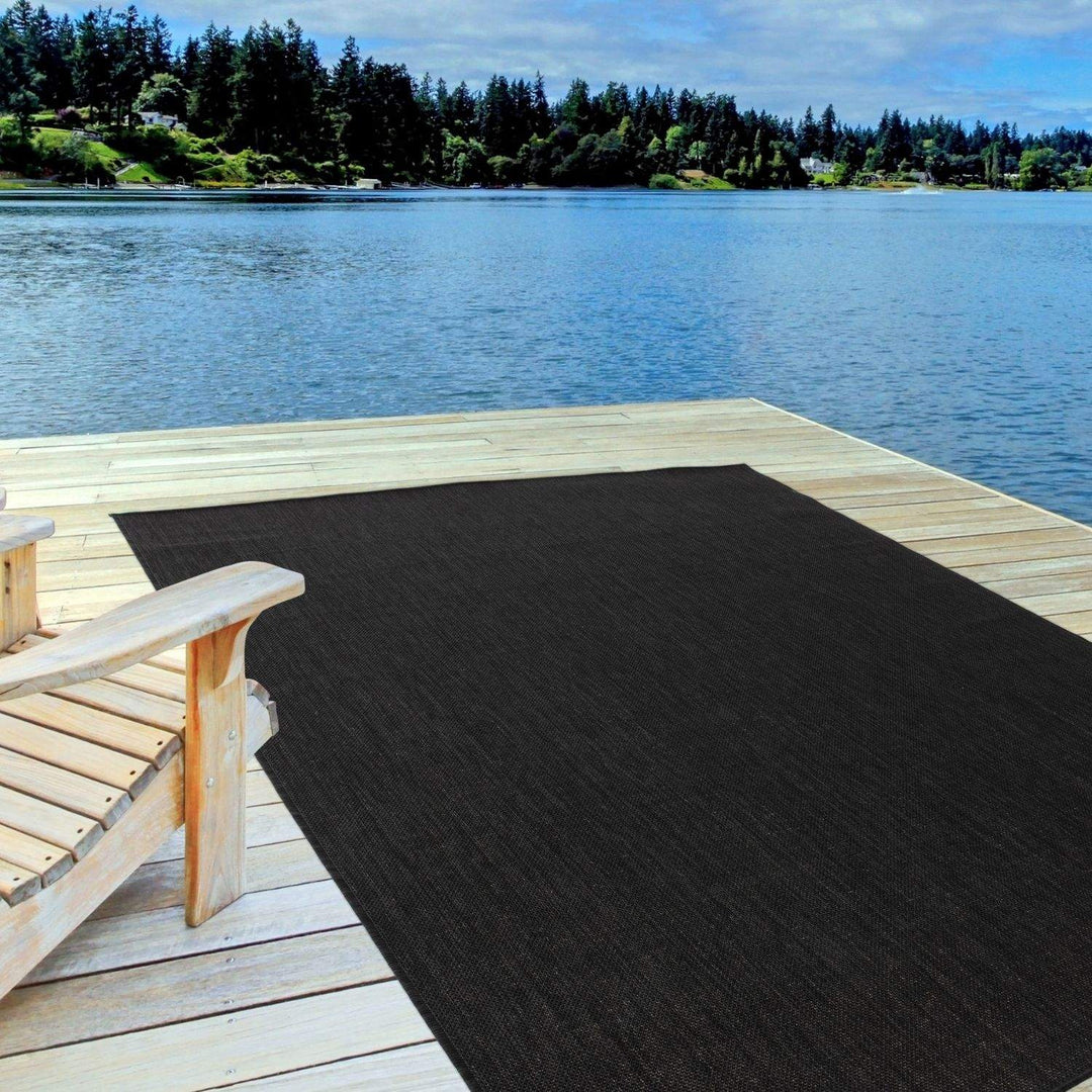 Black Outdoor Rugs for Garden & Patio | The Rugs