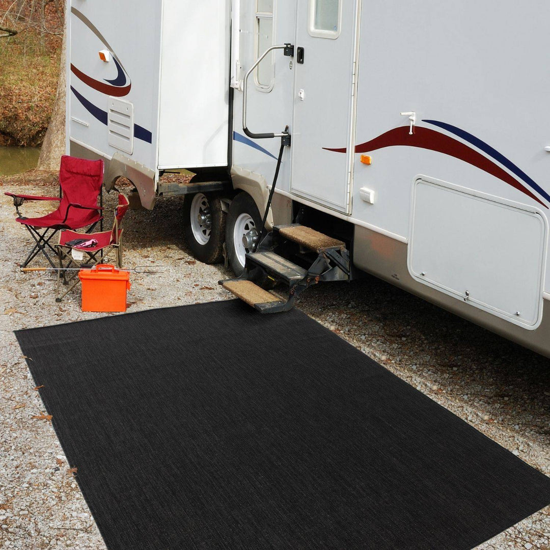 Black Outdoor Rugs for Garden & Patio | The Rugs