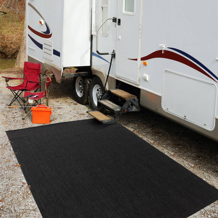 Black Outdoor Rugs for Garden & Patio | The Rugs
