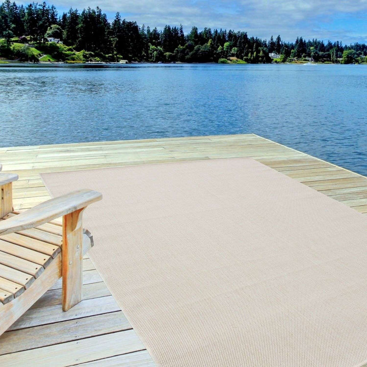 Cream Outdoor Rug for Garden & Patio | The Rugs