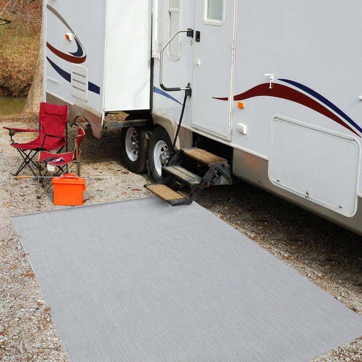 Grey Outdoor Rug for Garden & Patio | The Rugs