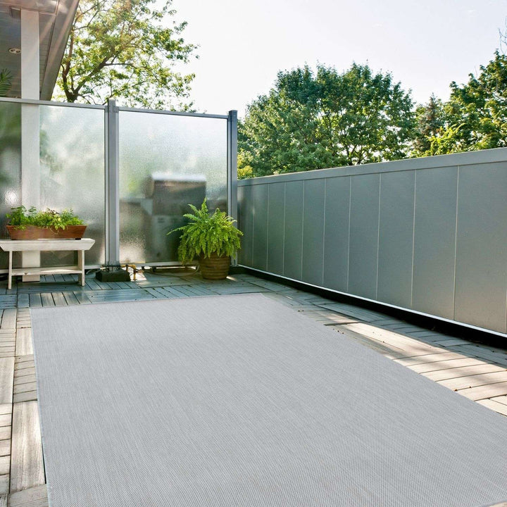 Grey Outdoor Rug for Garden & Patio | The Rugs