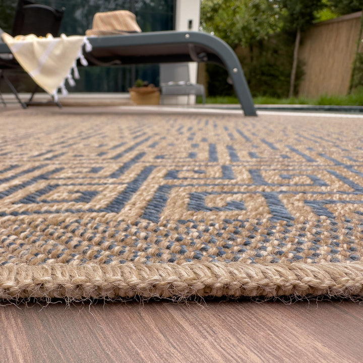 Nature Outdoor Rug Blue | 5100B