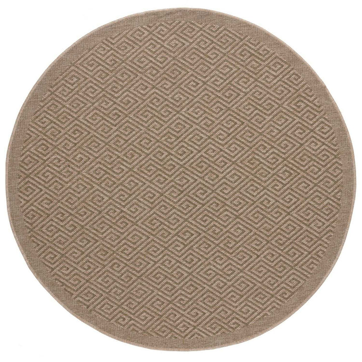 Nature Outdoor Green Rug durable, weather-resistant, Jute-Look design.