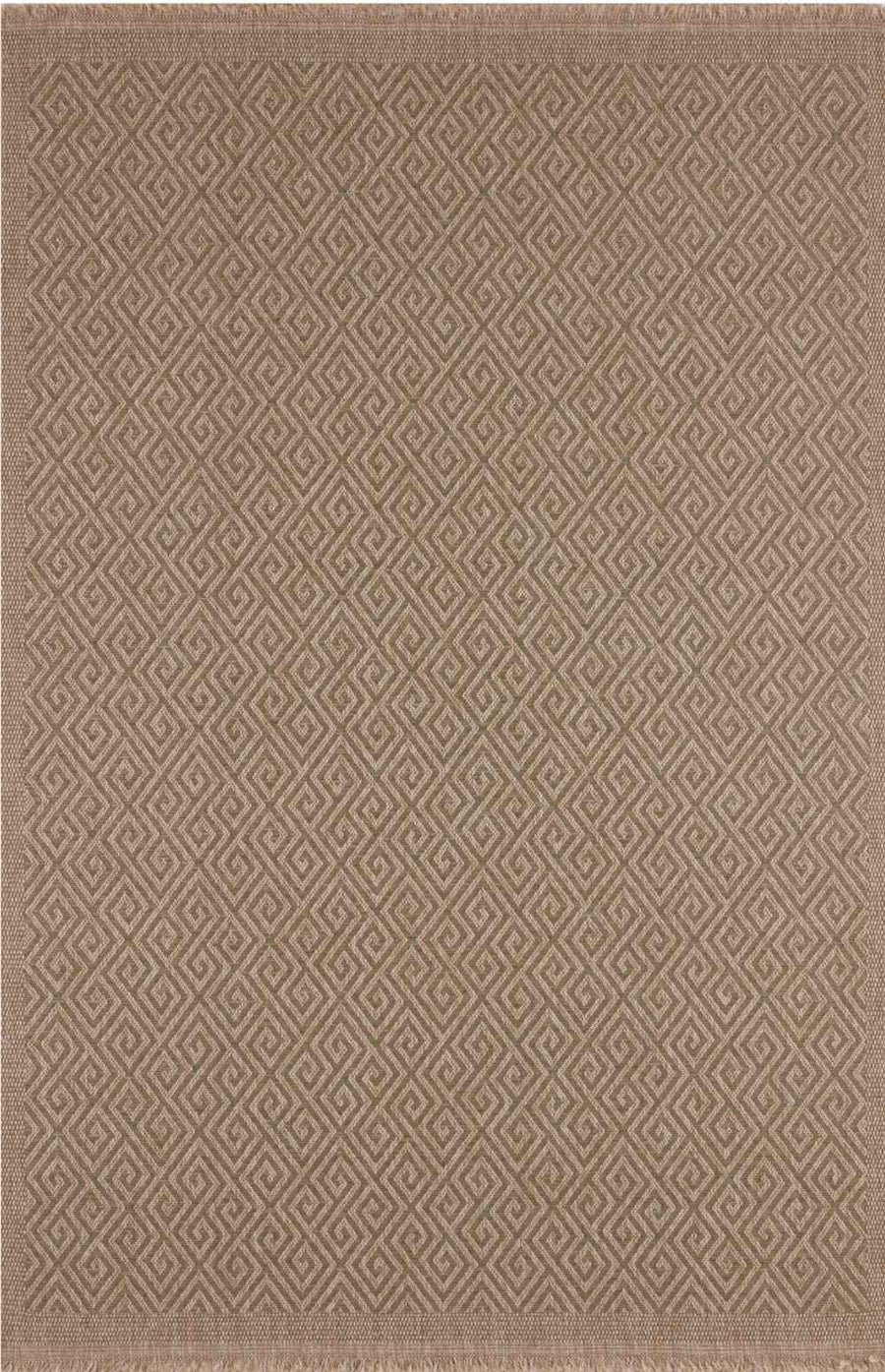 Outdoor green colour rug moisture and UV protected