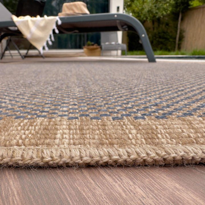 Nature Outdoor Rug Blue | 5200B