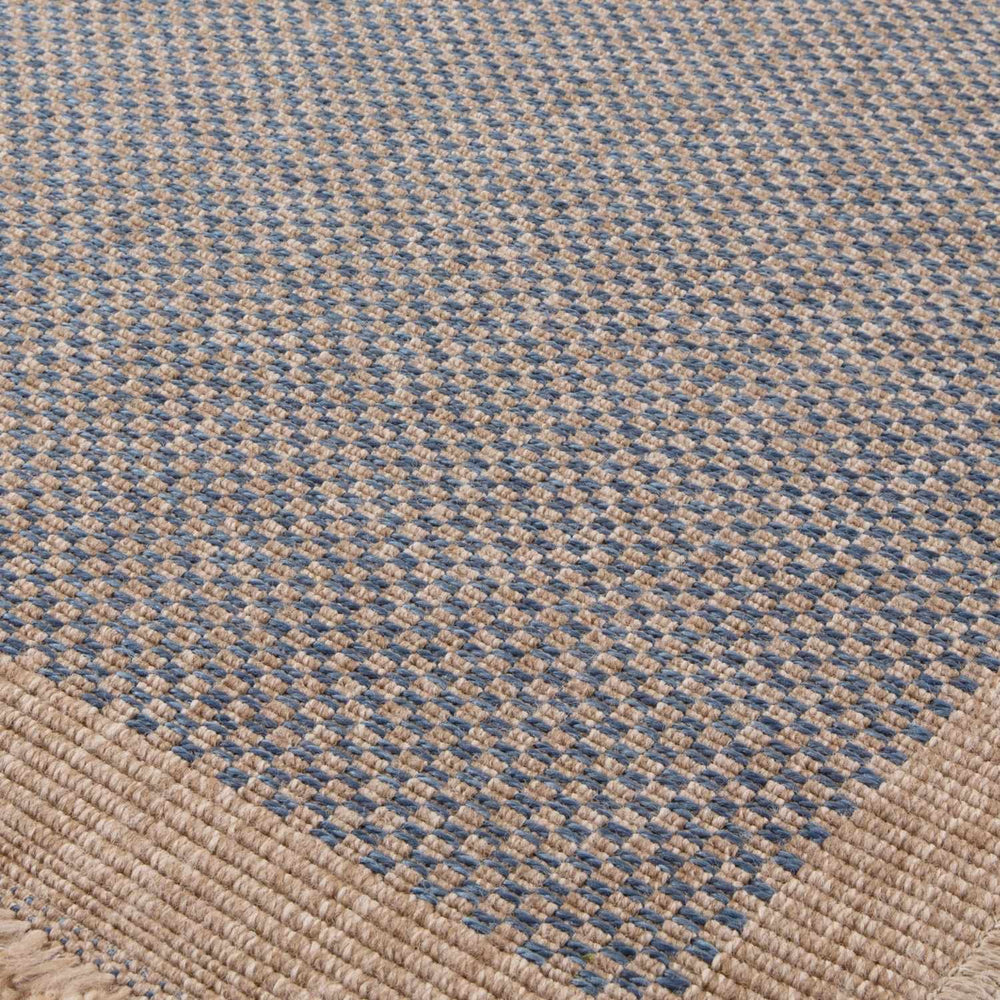 Nature Blue outdoor rug moisture and UV protected