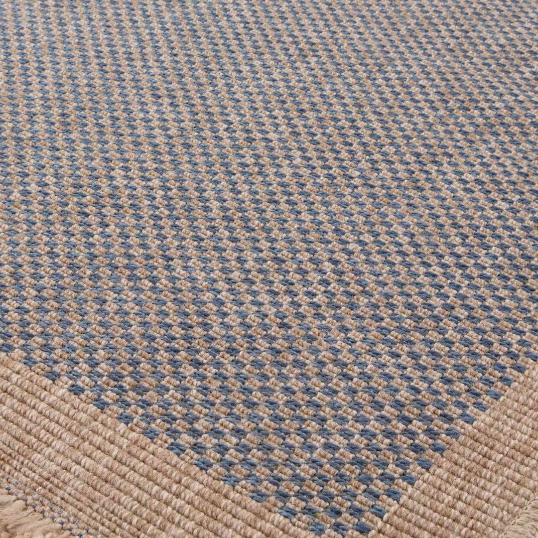 Nature Blue outdoor rug moisture and UV protected