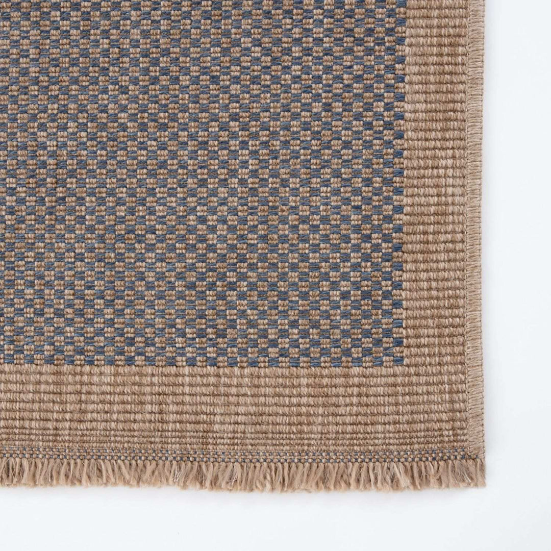 Nature Blue outdoor rug moisture and UV protected