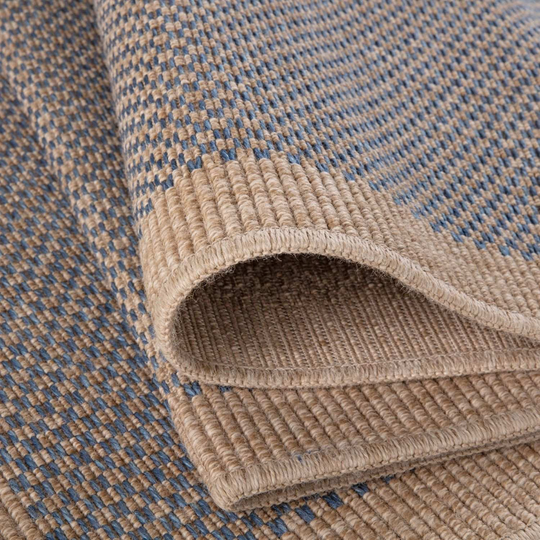 Nature Blue outdoor rug moisture and UV protected