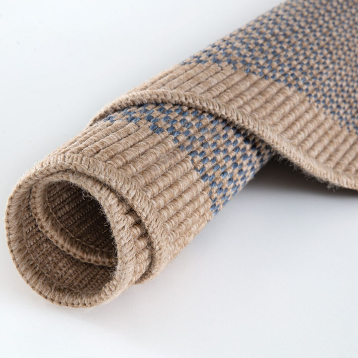 Nature Blue outdoor rug moisture and UV protected