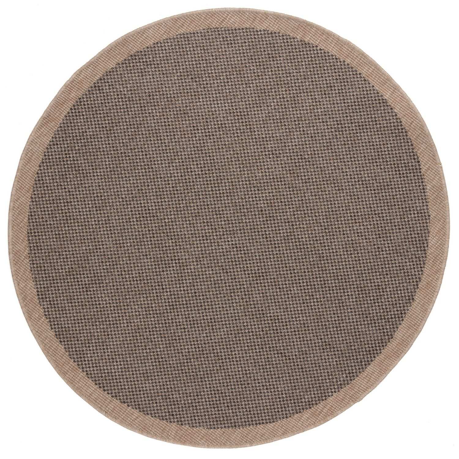 Nature Outdoor Rug dark grey easy to maintain and water-resistant