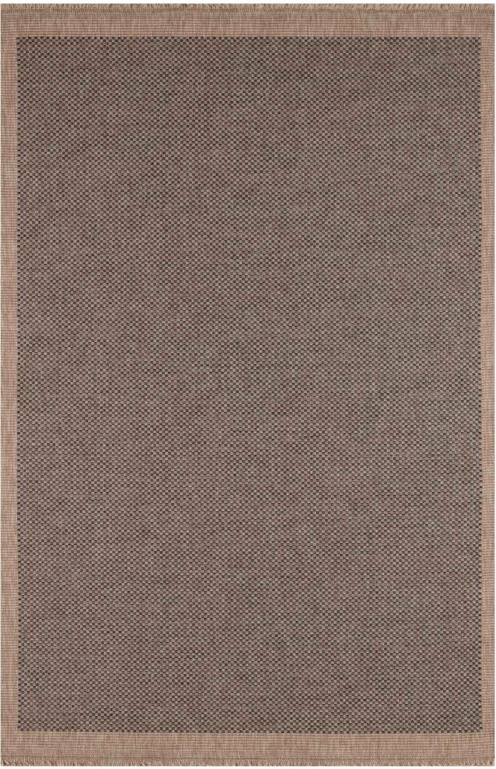 Nature Outdoor Rug dark grey easy to maintain and water-resistant