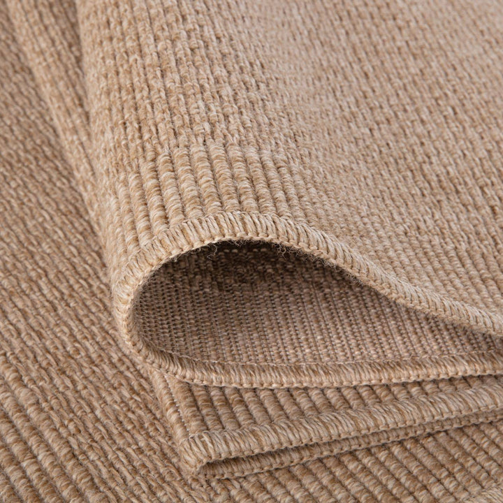 Nature Beige durable, weather-resistant outdoor rug