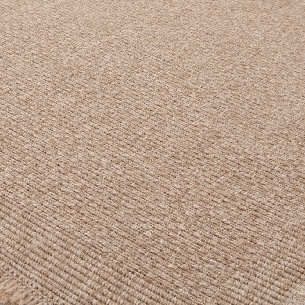 Nature Outdoor beige colour rug Jute-looking easy to clean