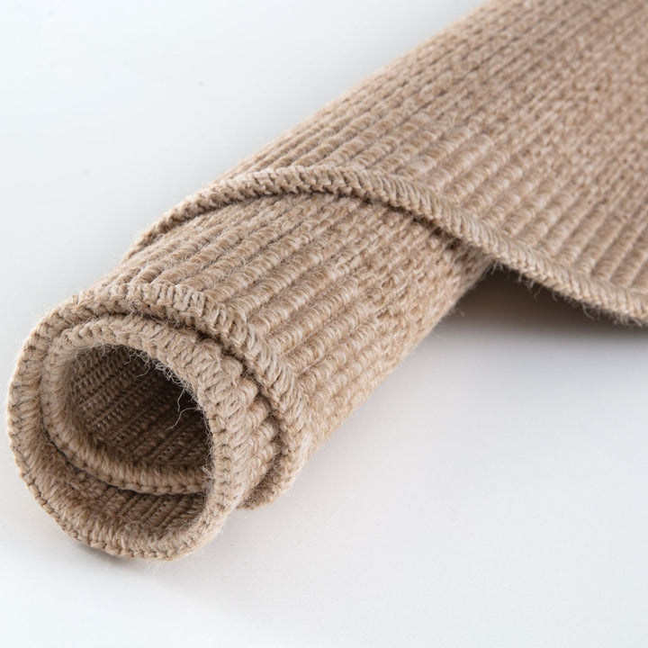 Nature Beige durable, weather-resistant outdoor rug