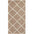 Diamond Design Thick Shaggy Area Rugs Beige