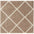 Diamond Design Thick Shaggy Area Rugs Beige