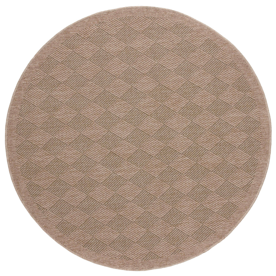 THE RUGS Nature Collection Outdoor Rug – Diamond Design in Green