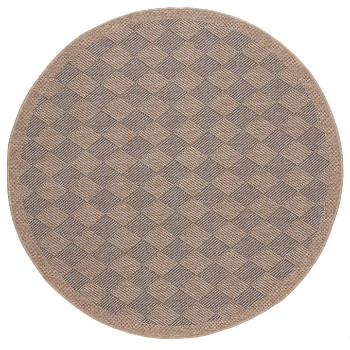 Nature blue outdoor rug easy to maintain and water-resistant