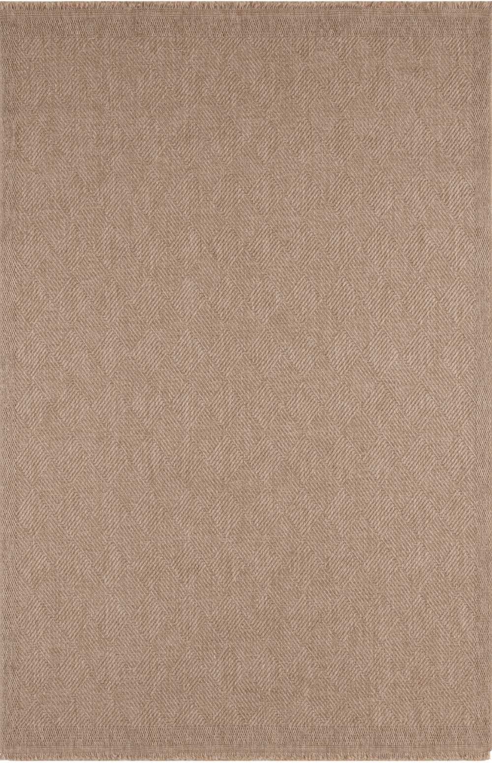 Nature Outdoor beige rug is resistant to moisture and UV protected
