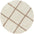 Diamond Design Thick Shaggy Area Rugs Ivory Beige