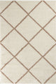 Moroccan Ivory Shaggy Rug | 530
