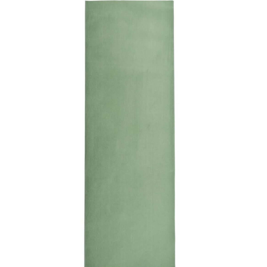 Solid Design Living Room Rug in Green