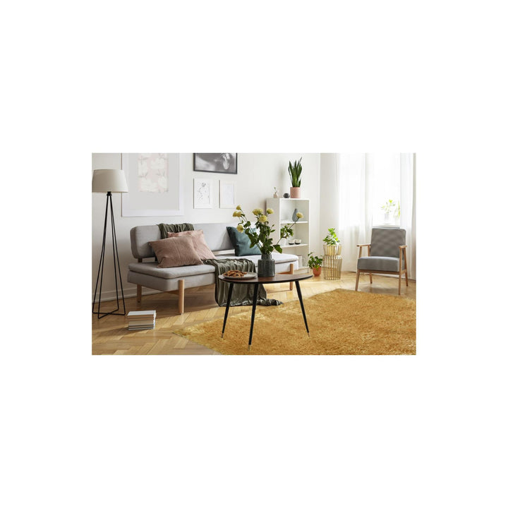 Lagom Ochre Shaggy Rug