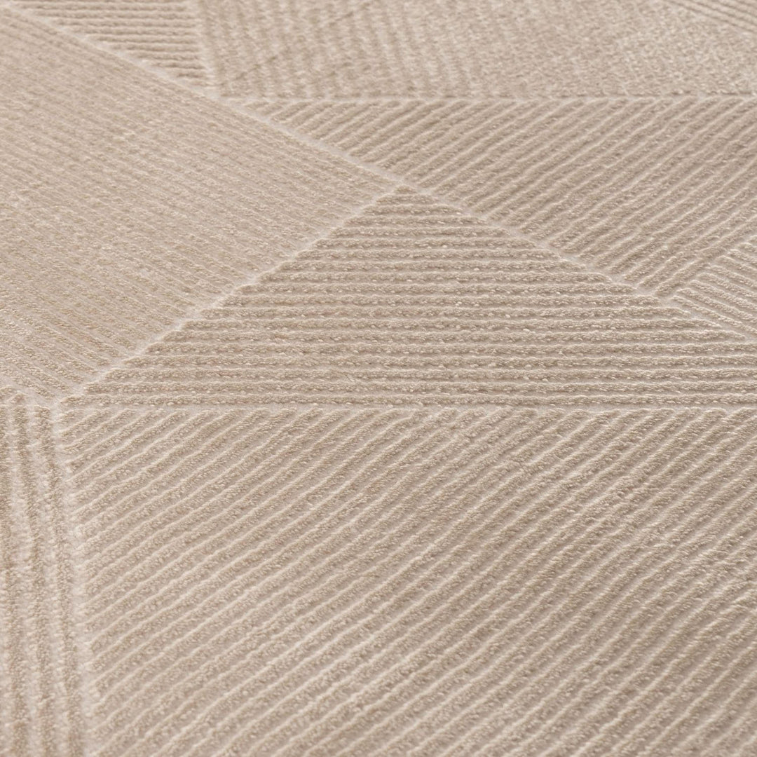Carmel Beige Rug Abstract design, anti-alergic, stain-resistant