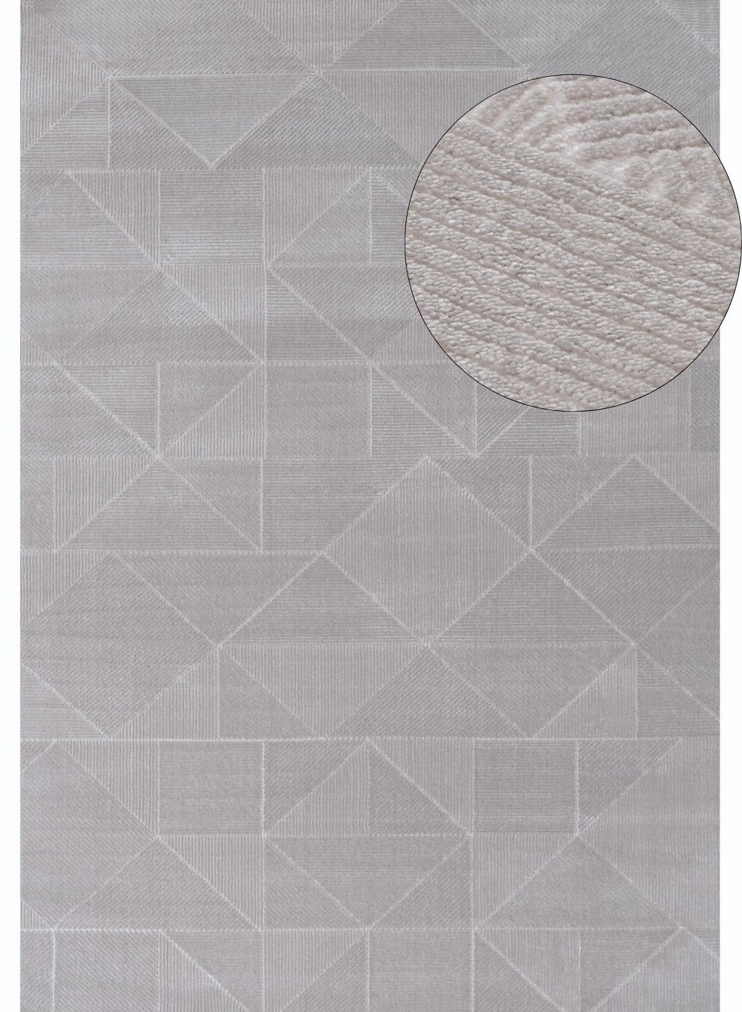 grey colour, striped design, stain-resistant, Cosy comfort rug, non-static
