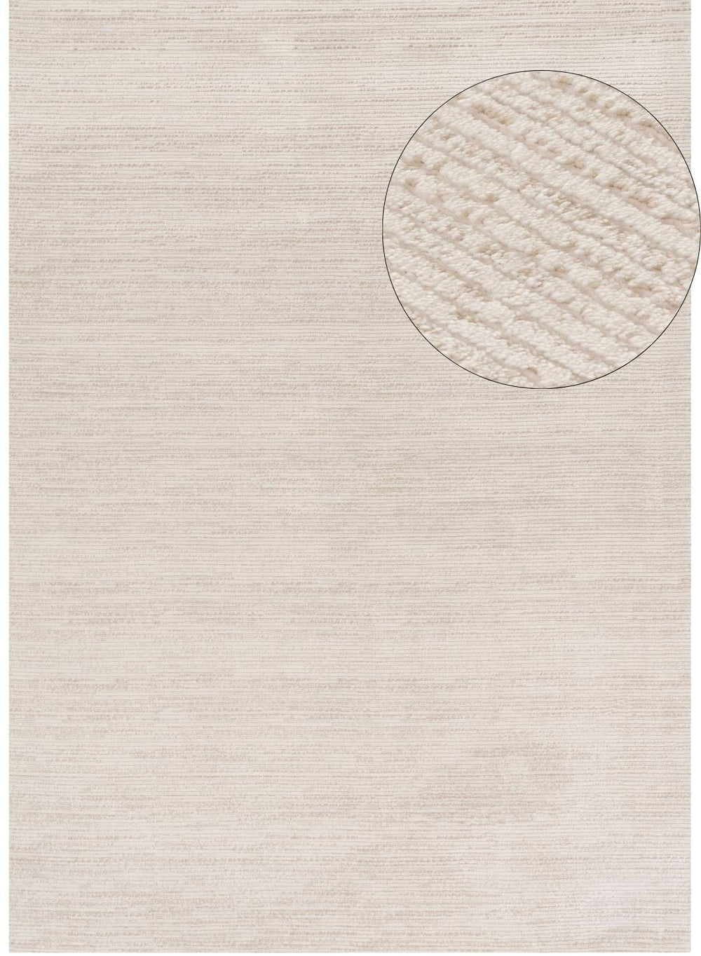 beige-cream colours, striped design, stain-resistant, Cosy comfort rug.