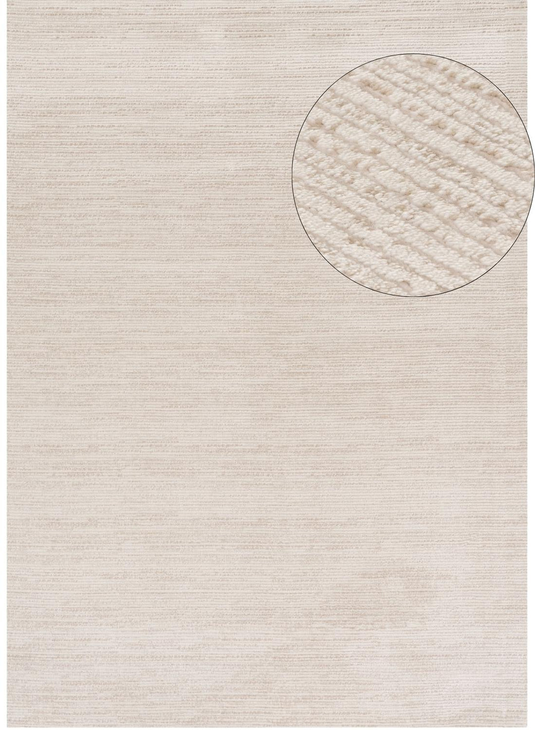 beige-cream colours, striped design, stain-resistant, Cosy comfort rug.