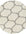 Trellis Design Thick Shaggy Area Rugs Ivory