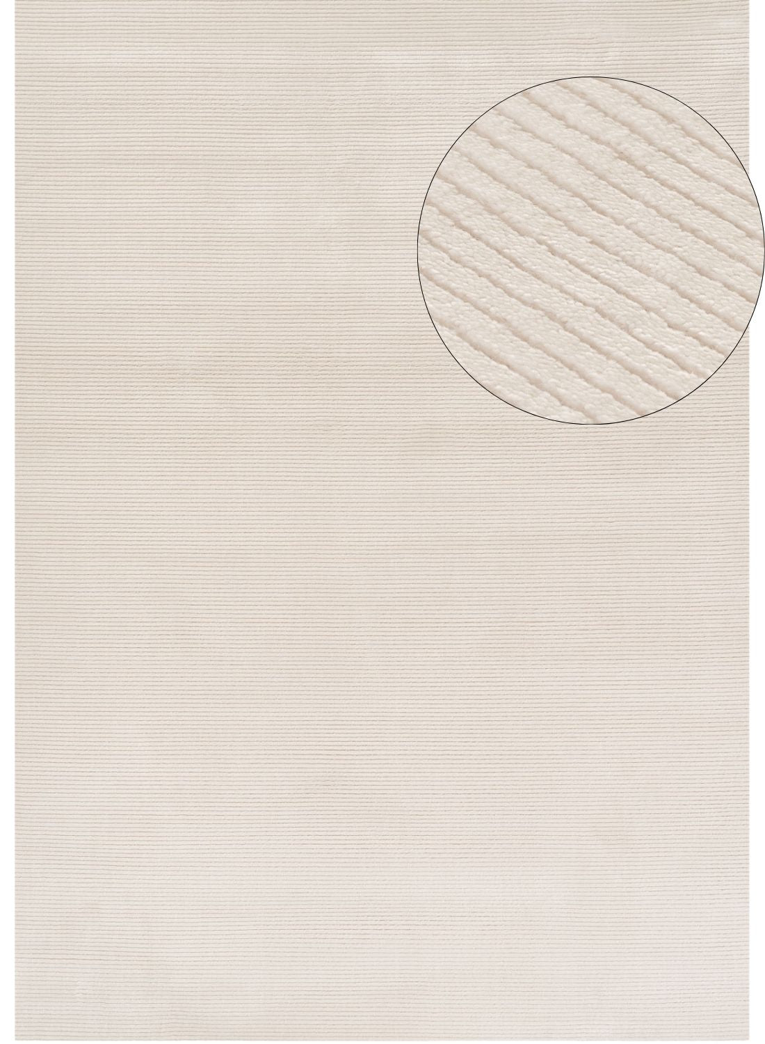 cream colour, striped design, stain-resistant, Cosy comfort rug.